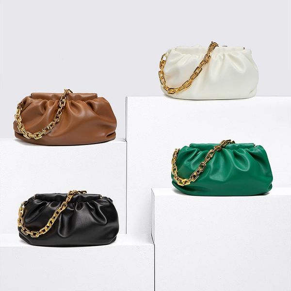 2020 new female bag small ckbv underarm bag thick chain cloud bags microfiber fold net red envelope trend bags 1111
2020 new female bag small ckbv underarm bag thick chain cloud bags microfiber fold net red envelope trend bags 1111