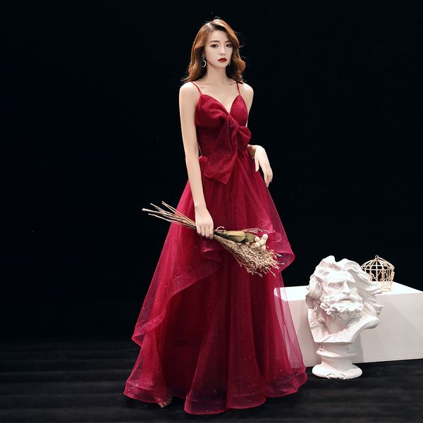 ethnic clothing sling backless burgundy evening dress elegant chinese bride wedding long prom formal gown cheongsam vestidos de noche, Red
ethnic clothing sling backless burgundy evening dress elegant chinese bride wedding long prom formal gown cheongsam vestidos de noche, Red