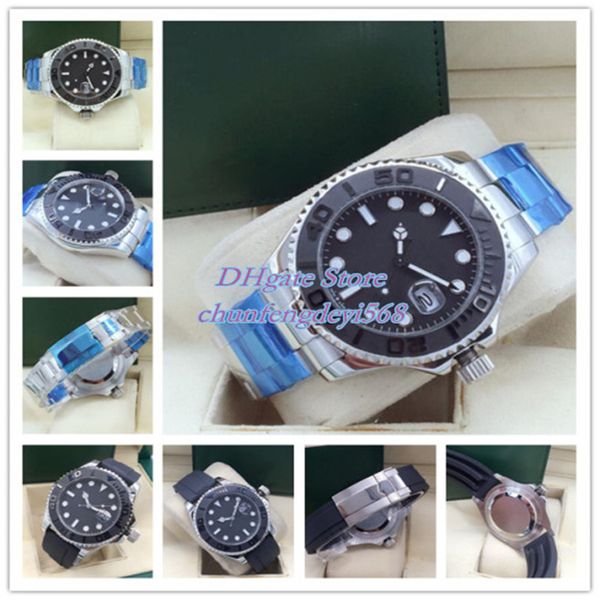 latest version 2 colors male watch 43mm m226659 ceramic bezel asia 2813 mechanical automatic black dial rubber steel bracelet men's wat, Slivery;brown
latest version 2 colors male watch 43mm m226659 ceramic bezel asia 2813 mechanical automatic black dial rubber steel bracelet men's wat, Slivery;brown