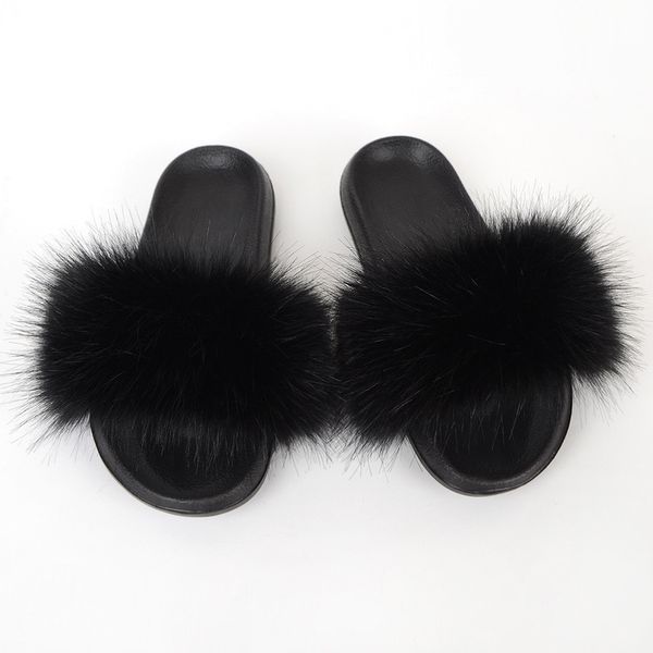 2020 fxfurs style sandals lady hair imitation hair slippers flat toe pads ladies sandals, Black
2020 fxfurs style sandals lady hair imitation hair slippers flat toe pads ladies sandals, Black