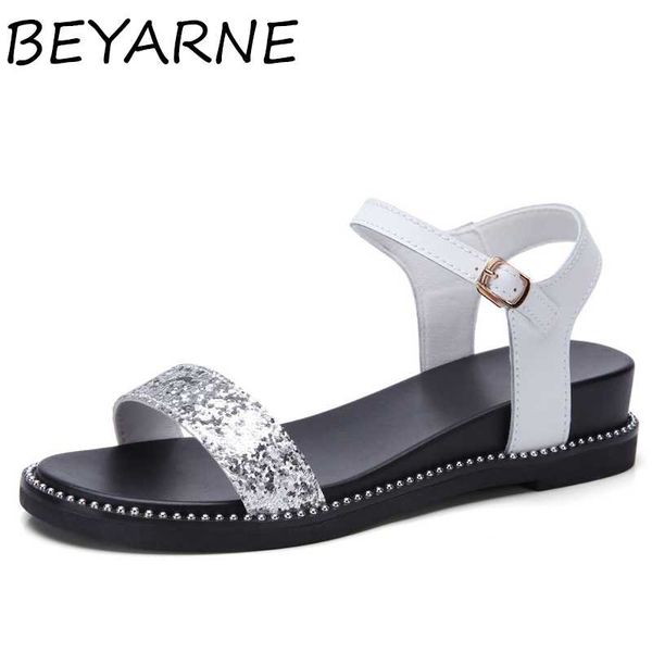 beyarne women sandals shoes summer women flat sandals bling glitter silver fashion breathable casual elegant ladies, Black
beyarne women sandals shoes summer women flat sandals bling glitter silver fashion breathable casual elegant ladies, Black