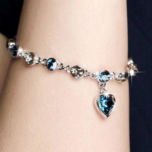 luxury designer jewelry women bracelets jewelry gift love heart of the sea love heart shaped womens bracelets heart diamond fashion jewelry, Golden;silver
luxury designer jewelry women bracelets jewelry gift love heart of the sea love heart shaped womens bracelets heart diamond fashion jewelry, Golden;silver
