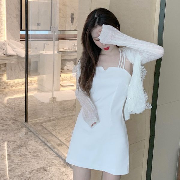 nana fashion womens clothing store temperament strap dress cardigan knitted shirt goddess fan net red suit foreign style, White;black
nana fashion womens clothing store temperament strap dress cardigan knitted shirt goddess fan net red suit foreign style, White;black
