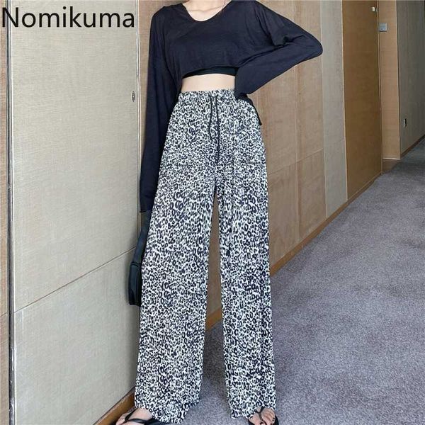 nomikuma leopard high waist pants women casual fashion straight loose wide leg trousers vintage pantalones streetwear 3b944, Black;white
nomikuma leopard high waist pants women casual fashion straight loose wide leg trousers vintage pantalones streetwear 3b944, Black;white