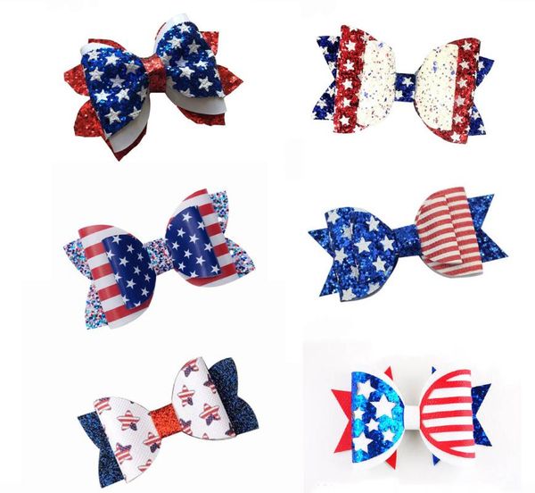 6pcs cute baby girls 4th of july glitter hair bows america independence day hair bow, Slivery;white
6pcs cute baby girls 4th of july glitter hair bows america independence day hair bow, Slivery;white