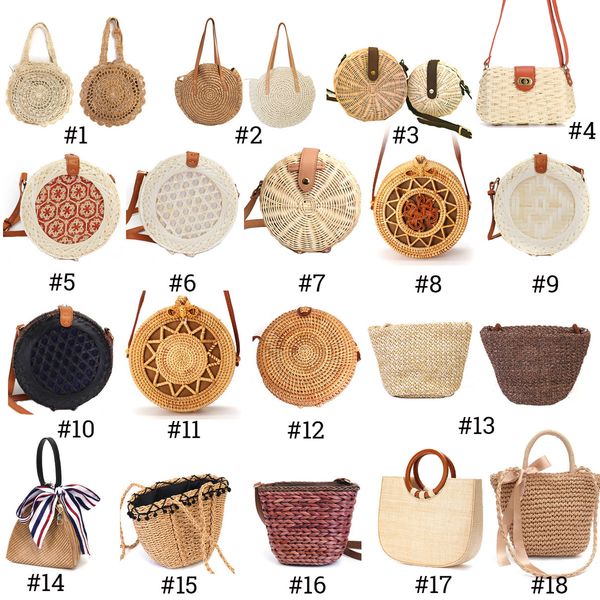 2020 women vintage beach straw bag ladies handmade woven rattan plain messenger handbag summer bali bohemian crossbody shoulder bag 
2020 women vintage beach straw bag ladies handmade woven rattan plain messenger handbag summer bali bohemian crossbody shoulder bag