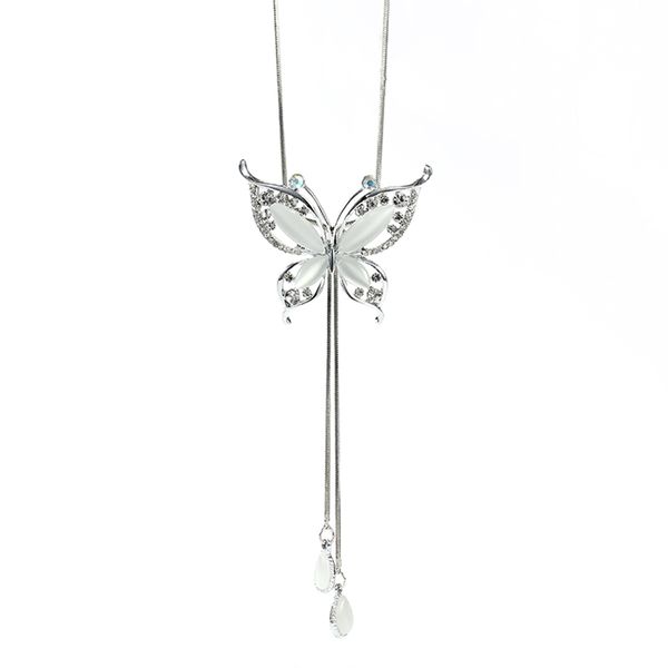 new arrival fashion rhinestone butterfly necklace long pendant &necklace for woman jewelry 2020, Silver
new arrival fashion rhinestone butterfly necklace long pendant &necklace for woman jewelry 2020, Silver