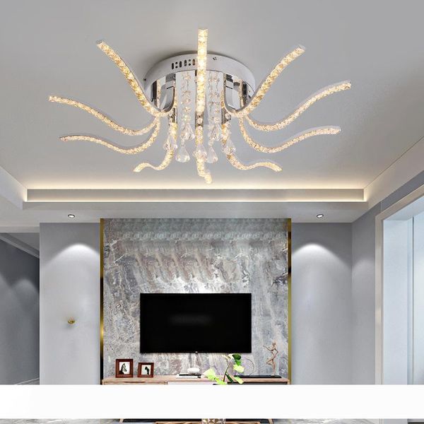 new chrome crystal modern led ceiling lights for living room bedroom study room lustres chandelier lighting led ceiling lamp
new chrome crystal modern led ceiling lights for living room bedroom study room lustres chandelier lighting led ceiling lamp