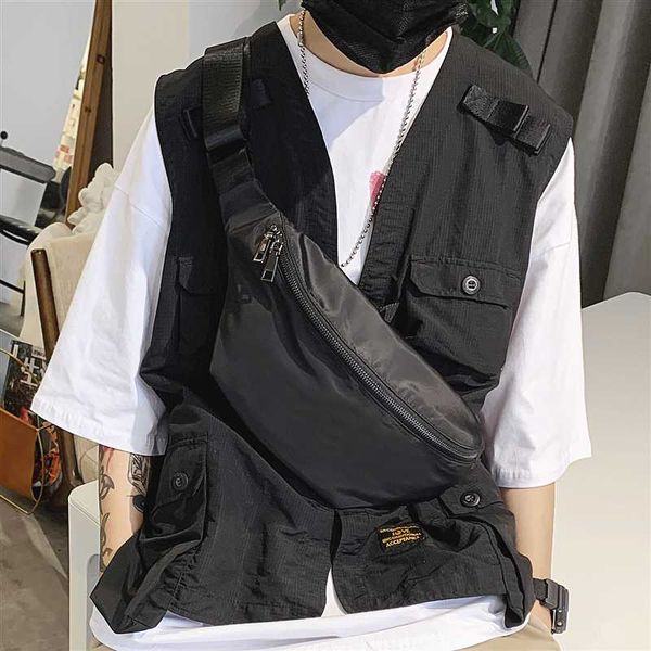 men nylon chest bag crossbody bag fashion simple casual solid color shoulder multi-function large-capacity sports waist
men nylon chest bag crossbody bag fashion simple casual solid color shoulder multi-function large-capacity sports waist