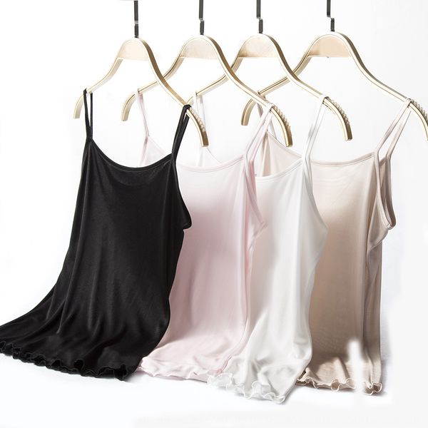 silk double-sided silk suspender sling vest shirt breathable versatile women's base shirt slim vest, Camo
silk double-sided silk suspender sling vest shirt breathable versatile women's base shirt slim vest, Camo