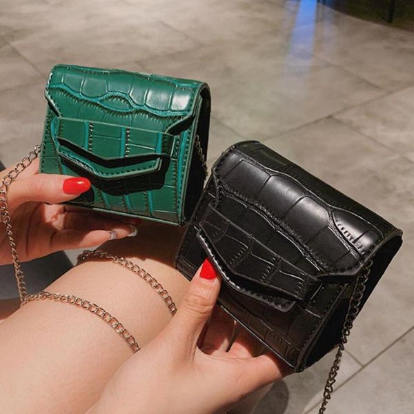 mini small square bag 2020 summer fashion new quality pu leather women's handbag crocodile pattern chain shoulder messenger bags
mini small square bag 2020 summer fashion new quality pu leather women's handbag crocodile pattern chain shoulder messenger bags