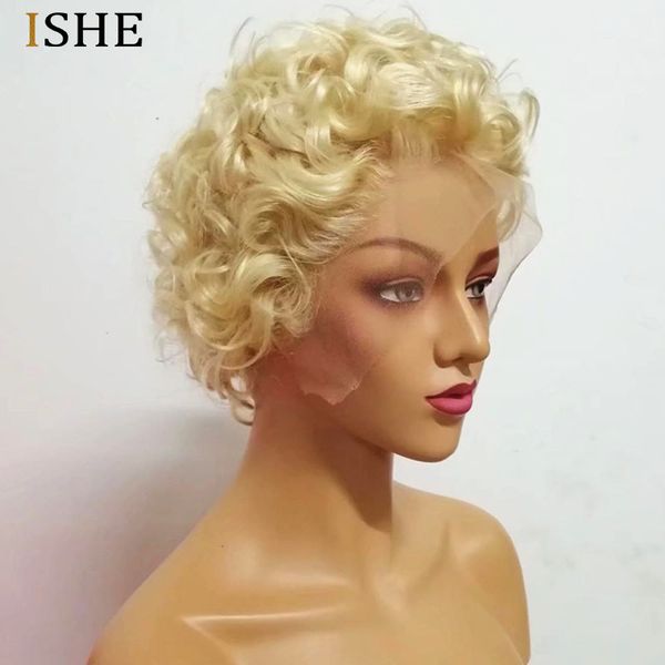 180 density 613 full lace wig curly blonde short wigs lace front human hair wigs for black women transparent lace virgin hair
180 density 613 full lace wig curly blonde short wigs lace front human hair wigs for black women transparent lace virgin hair