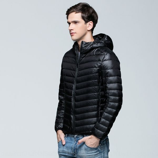 2020 new 90 velvet light men's stand collar large size down jacket coat down jacket short ultra light fashion coat, Black
2020 new 90 velvet light men's stand collar large size down jacket coat down jacket short ultra light fashion coat, Black