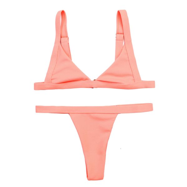 pink purple bikini new women ribbed swimsuit 2020 solid bathing suit low waist brazilian bikinis tanga bikini thong swimwear, White;black
pink purple bikini new women ribbed swimsuit 2020 solid bathing suit low waist brazilian bikinis tanga bikini thong swimwear, White;black