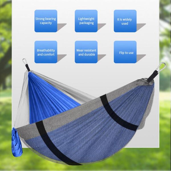 tents and shelters outdoor camping hammock with mosquito net high strength parachute fabric hanging bed hunting sleeping bag
tents and shelters outdoor camping hammock with mosquito net high strength parachute fabric hanging bed hunting sleeping bag