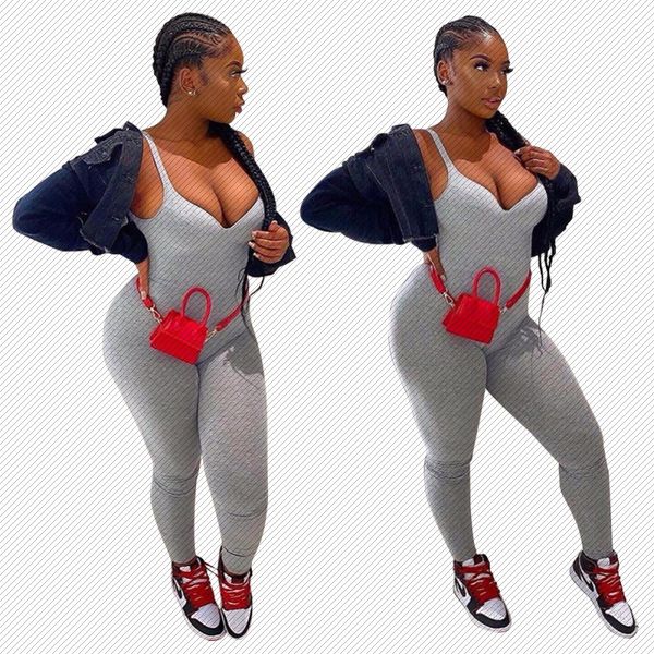 w8296 amazon independent station cross-border womens supply fashion casual solid color deep v sports jumpsuit, Black;white
w8296 amazon independent station cross-border womens supply fashion casual solid color deep v sports jumpsuit, Black;white