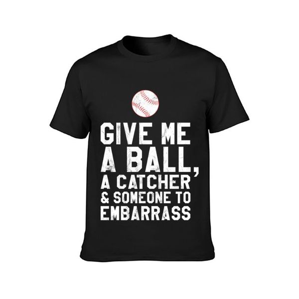 funny baseball pitcher give me a ball t shirt famous new style cotton vintage original design over size s-5xl shirt, White;black
funny baseball pitcher give me a ball t shirt famous new style cotton vintage original design over size s-5xl shirt, White;black