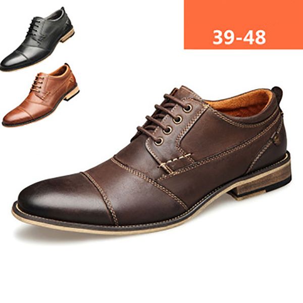 mens shoes fashion lace up black brown wedding office shoe formal oxford casual shoes for men wood heel size 39-48
mens shoes fashion lace up black brown wedding office shoe formal oxford casual shoes for men wood heel size 39-48