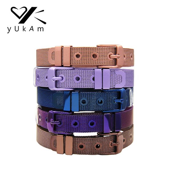yukam women statement stainless steel purple coffee pink lavender blue mesh keeper bracelets for slide charms diy jewelry making, Golden;silver
yukam women statement stainless steel purple coffee pink lavender blue mesh keeper bracelets for slide charms diy jewelry making, Golden;silver