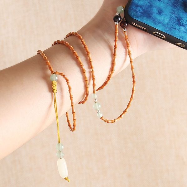 fcook chinese style olive case case core bamboo necklace mobile phone chain female hanging neck jade pendant rope mobile phone shell rope de, Silver
fcook chinese style olive case case core bamboo necklace mobile phone chain female hanging neck jade pendant rope mobile phone shell rope de, Silver