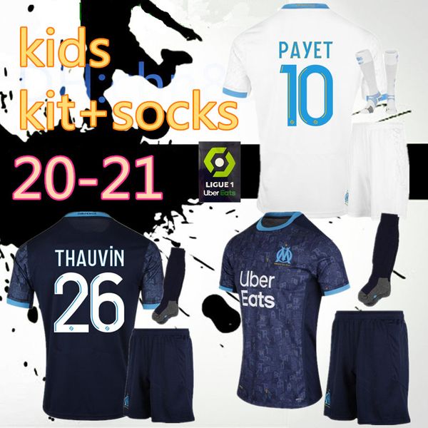 2020 marseille soccer jerseys kids kit+socks 20 21 olympique om maillot de foot benedetto payet thauvin 2020 football shirt radonjic germain, Black
2020 marseille soccer jerseys kids kit+socks 20 21 olympique om maillot de foot benedetto payet thauvin 2020 football shirt radonjic germain, Black