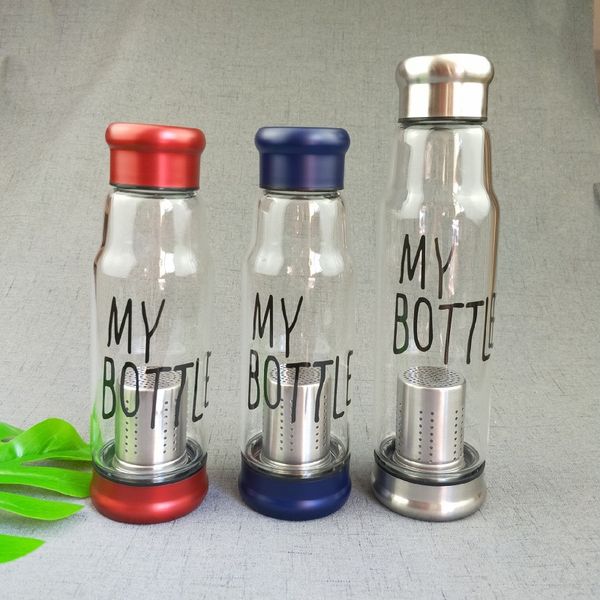 420ml 550ml high borosilicate glass water bottle with tea infuser clear scented tea bottle with detachable strainer portable leakproof flask
420ml 550ml high borosilicate glass water bottle with tea infuser clear scented tea bottle with detachable strainer portable leakproof flask