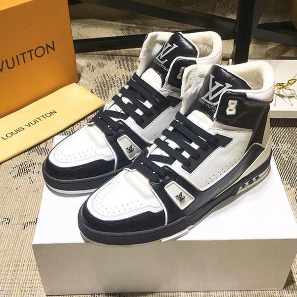 fashion mens shoes boots trainer sneaker boot casual zapatos de hombre ankle fashion boots shoes for men leather with box bottes hommes, Black
fashion mens shoes boots trainer sneaker boot casual zapatos de hombre ankle fashion boots shoes for men leather with box bottes hommes, Black