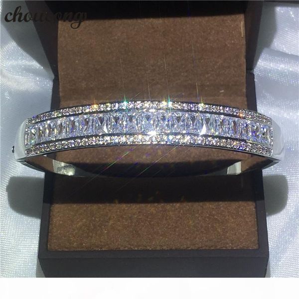choucong настройки алмазная s925 sterling silver обручальное свадебный браслет для женщин моды accessaries браслет канала, Golden;silver
choucong настройки алмазная s925 sterling silver обручальное свадебный браслет для женщин моды accessaries браслет канала, Golden;silver