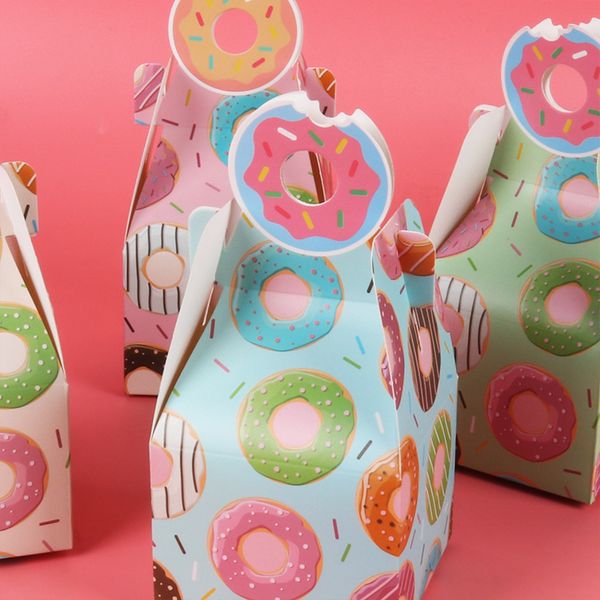 8pcs donut party paper candy box for baby shower gift boxes donut theme birthday party decorations kids favors
8pcs donut party paper candy box for baby shower gift boxes donut theme birthday party decorations kids favors