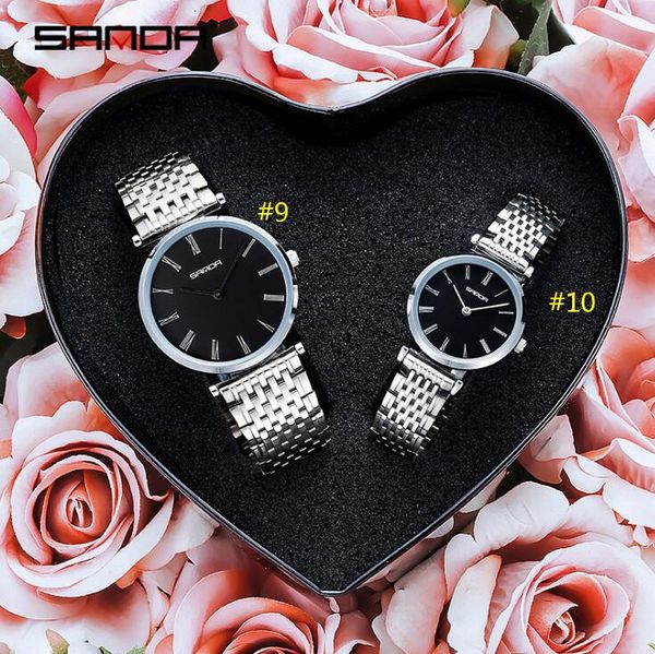 sanda new fashion trend simple diamond roman scale ladies steel belt waterproof couple watch, Slivery;brown
sanda new fashion trend simple diamond roman scale ladies steel belt waterproof couple watch, Slivery;brown