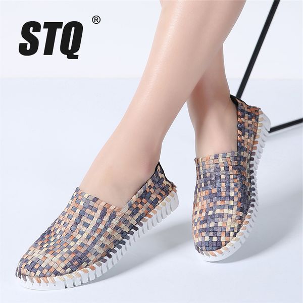 stq 2020 autumn women flats shoes women woven flat sneakers shoes ladies multi colors slip on loafers designer sneakers 6119, Black
stq 2020 autumn women flats shoes women woven flat sneakers shoes ladies multi colors slip on loafers designer sneakers 6119, Black