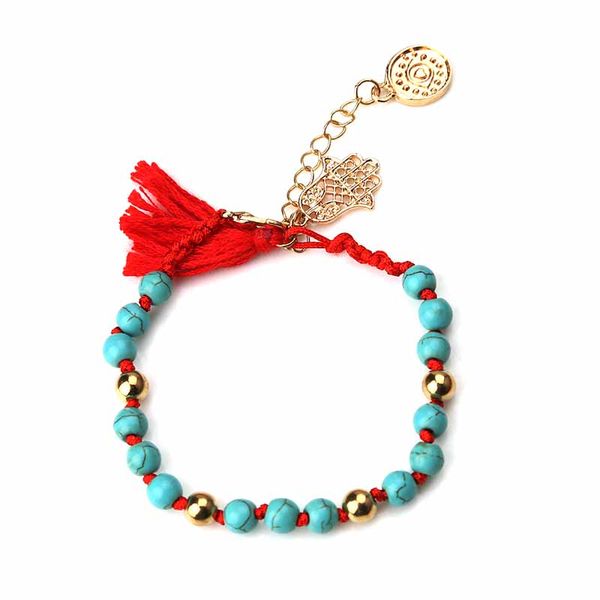 vintage style blue stone bead red black ribbon tassel with hamsa evil eye charm bead bracelet
vintage style blue stone bead red black ribbon tassel with hamsa evil eye charm bead bracelet