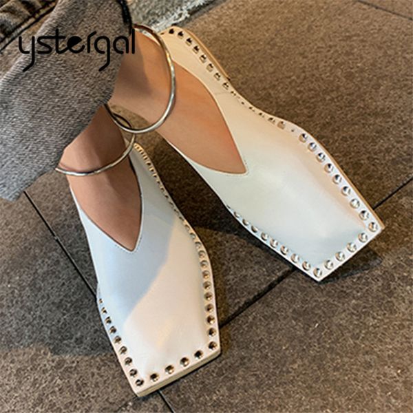 ystergal white square toe women flats metal circle decor moccasins rivets studded ladies loafers casual espadrilles dress shoes, Black
ystergal white square toe women flats metal circle decor moccasins rivets studded ladies loafers casual espadrilles dress shoes, Black