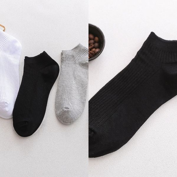 cotton all-match men's boat and breathable socks women's spring and summer new double needle solid color boat socks deodorant, Black
cotton all-match men's boat and breathable socks women's spring and summer new double needle solid color boat socks deodorant, Black