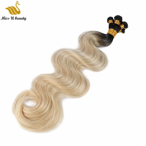 human hair weave brazilianhair body wave hand tied weft hairextension black blonde 1b/613 color 1 bundle
human hair weave brazilianhair body wave hand tied weft hairextension black blonde 1b/613 color 1 bundle