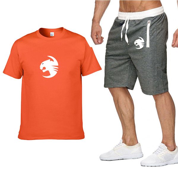 designer new men's t-shirt + shorts suit summer 0 neck fashion casual men's t-shirt 2 pieces of clothing size s-2xl, Black
designer new men's t-shirt + shorts suit summer 0 neck fashion casual men's t-shirt 2 pieces of clothing size s-2xl, Black