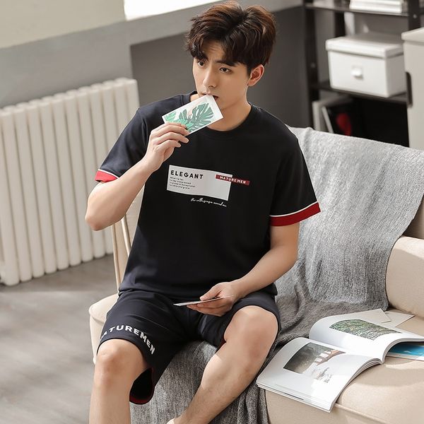 yilong men's pajamas cotton short-sleeved korean style casual cotton summer thin home suit o and shorts pajamas shorts, Black;brown
yilong men's pajamas cotton short-sleeved korean style casual cotton summer thin home suit o and shorts pajamas shorts, Black;brown