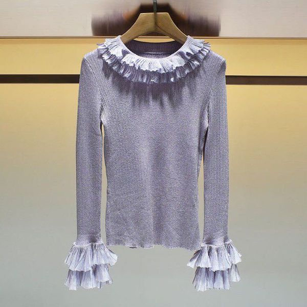 ws7694 fashion women's sweaters 2020 runway luxury european design party style women's clothing, White;black
ws7694 fashion women's sweaters 2020 runway luxury european design party style women's clothing, White;black