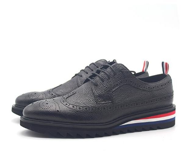 new fashion men shoes carved derby genuine leather casual shoes for men brogue, Black
new fashion men shoes carved derby genuine leather casual shoes for men brogue, Black