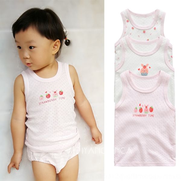children's vest cotton sleeveless baby female infant sleeveless underwear underwear sweat-absorbing base shirt, Blue
children's vest cotton sleeveless baby female infant sleeveless underwear underwear sweat-absorbing base shirt, Blue