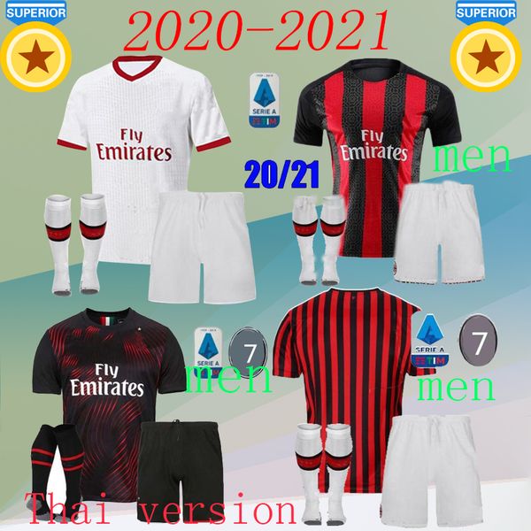 boys ac 2020 2021 milan ibrahimovic soccer jerseys set 19 20 21 piatek paqueta theo rebic football shirts men kids kits uniforms, Black;yellow
boys ac 2020 2021 milan ibrahimovic soccer jerseys set 19 20 21 piatek paqueta theo rebic football shirts men kids kits uniforms, Black;yellow