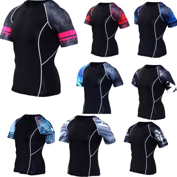 wolf 3d printed tshirt compression tights men fitness running shirt breathable short sleeve sport rashgard gym cycling clothing, Black;blue
wolf 3d printed tshirt compression tights men fitness running shirt breathable short sleeve sport rashgard gym cycling clothing, Black;blue
