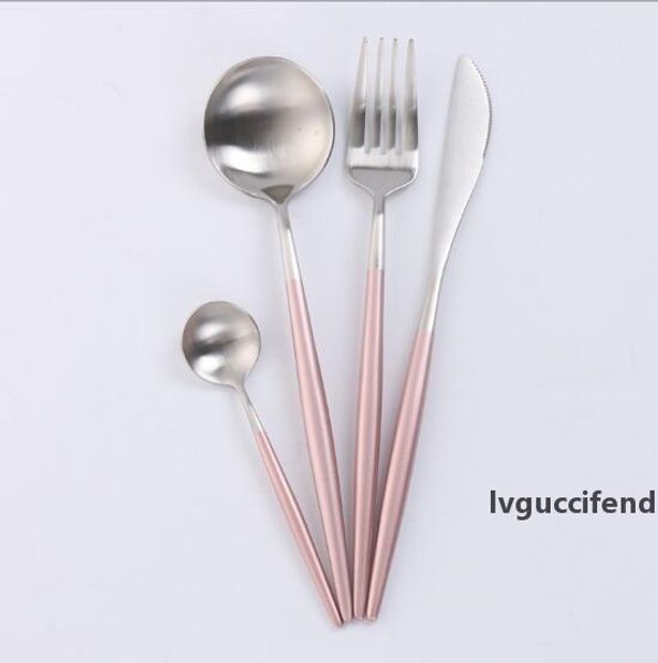 new 304 stainless steel western tableware nordic western-style gold-plated sanding high-end portugal with the same steak cutlery set
new 304 stainless steel western tableware nordic western-style gold-plated sanding high-end portugal with the same steak cutlery set