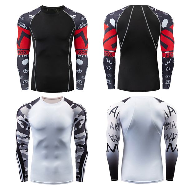 new 2020 men's sportswear rashgard men's racing shirt long sleeve compression shirt gym shirts, Black;blue
new 2020 men's sportswear rashgard men's racing shirt long sleeve compression shirt gym shirts, Black;blue