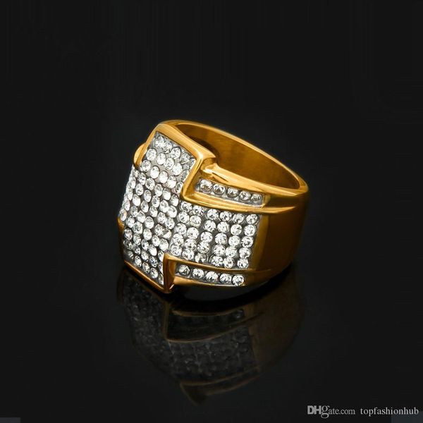 hip-hop crosses design rings stainless steel diamond ring nightclub dj accessories, Silver
hip-hop crosses design rings stainless steel diamond ring nightclub dj accessories, Silver