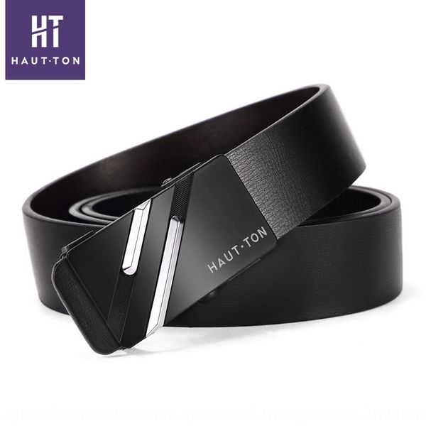 haodun new men's genuine leather automatic buckle business belt men's casual cowhide soft belt, Black;brown
haodun new men's genuine leather automatic buckle business belt men's casual cowhide soft belt, Black;brown
