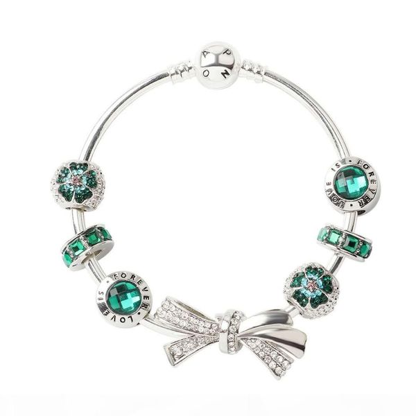new fashion 925 silver bracelets charm bracelet bow knot bracelets charm beads bangle diy jewelry for christmas and valentine gift, Golden;silver
new fashion 925 silver bracelets charm bracelet bow knot bracelets charm beads bangle diy jewelry for christmas and valentine gift, Golden;silver