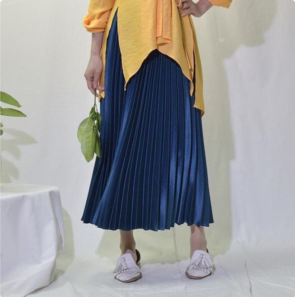 2020 summer women elegant pleated skirt elastic waist women long skirt female autumn midi skirt saia qh1681, Black
2020 summer women elegant pleated skirt elastic waist women long skirt female autumn midi skirt saia qh1681, Black