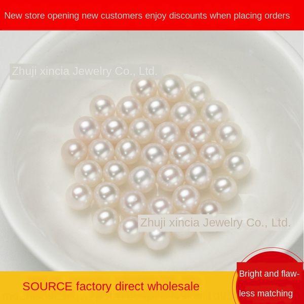 5a strong light flawless half hole 3-12mm round fresh water pearls can be pearl pearl paired with scattered pearls, Silver
5a strong light flawless half hole 3-12mm round fresh water pearls can be pearl pearl paired with scattered pearls, Silver