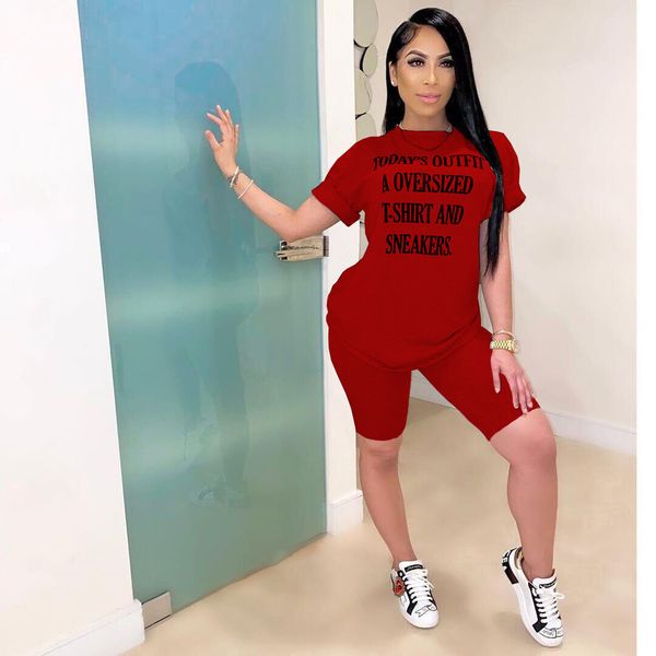 womens designer tshirts +shorts fashion clothing set summer letter printed two pieces womens sport style loose clothing suits selling, Gray
womens designer tshirts +shorts fashion clothing set summer letter printed two pieces womens sport style loose clothing suits selling, Gray